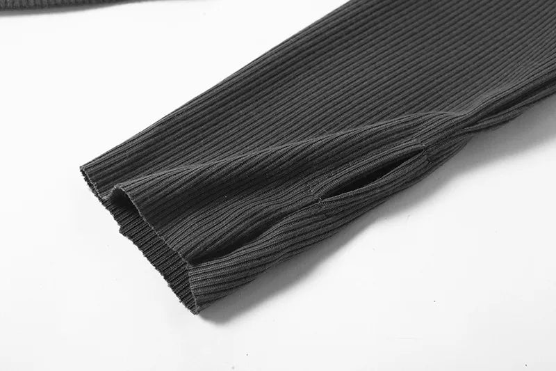 Derossi™ | Coltrui met lange mouwen en ritssluiting