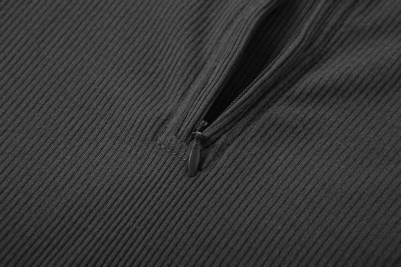 Derossi™ | Coltrui met lange mouwen en ritssluiting